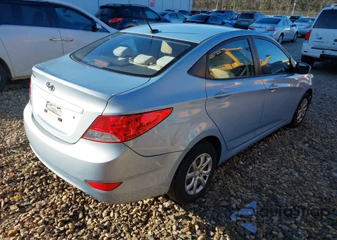 2013 Hyundai Accent Gls from USA, damaged, VIN KMHCT4AE2DU433934